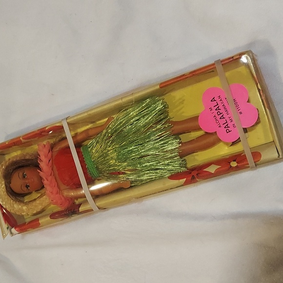 Vintage Hawaiian hula girl doll palapala (barbara) anekona hawaii - Picture 3 of 9